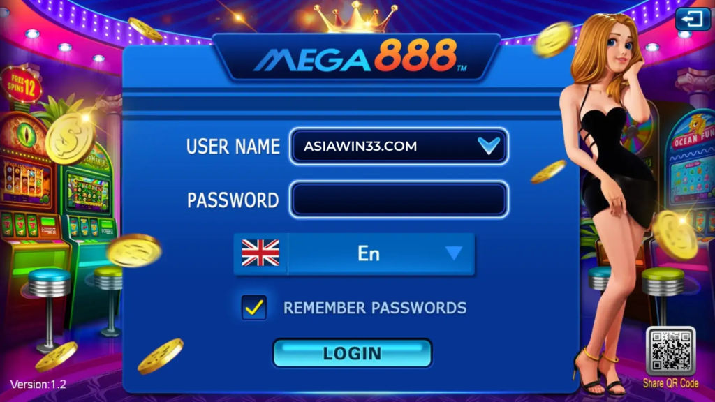 mega888 game login